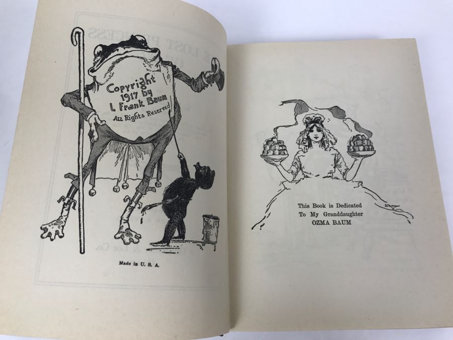 Vintage Hardcover Book The Lost Princess Of Oz By L. Frank Baum The Reilly & Lee Co [Photo 8]