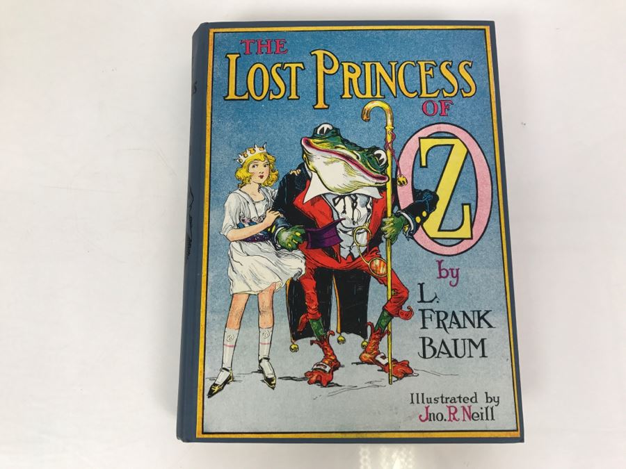 Vintage Hardcover Book The Lost Princess Of Oz By L. Frank Baum The Reilly & Lee Co [Photo 1]