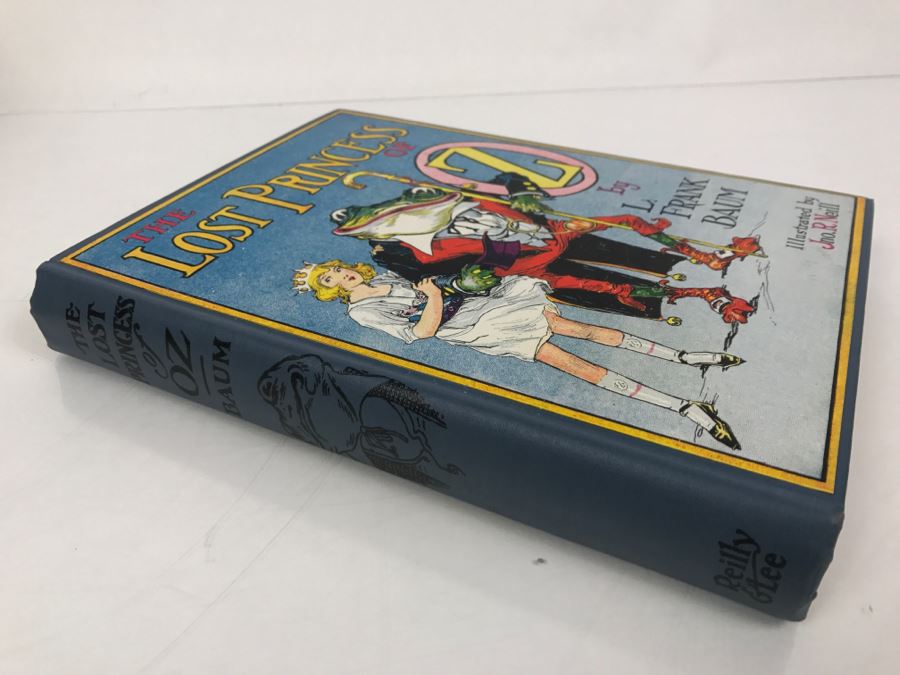 Vintage Hardcover Book The Lost Princess Of Oz By L. Frank Baum The Reilly & Lee Co [Photo 2]