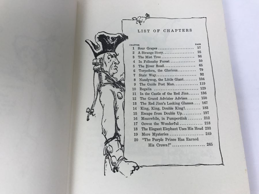 Vintage Hardcover Book The Purple Prince Of Oz By Ruth Plumly Thompson Based On Stories By L. Frank Baum The Reilly & Lee Co [Photo 11]