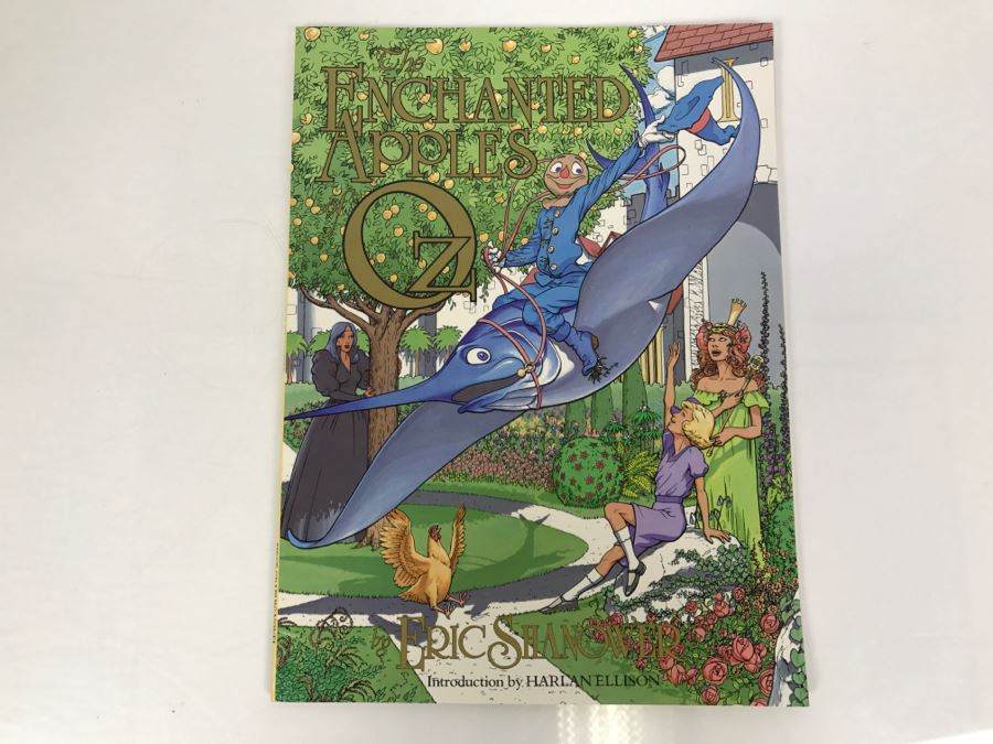 Signed First Printing Graphic Novel The Enchanted Apples Of Oz By Eric Shanower Based On Stories By L. Frank Baum [Photo 2]