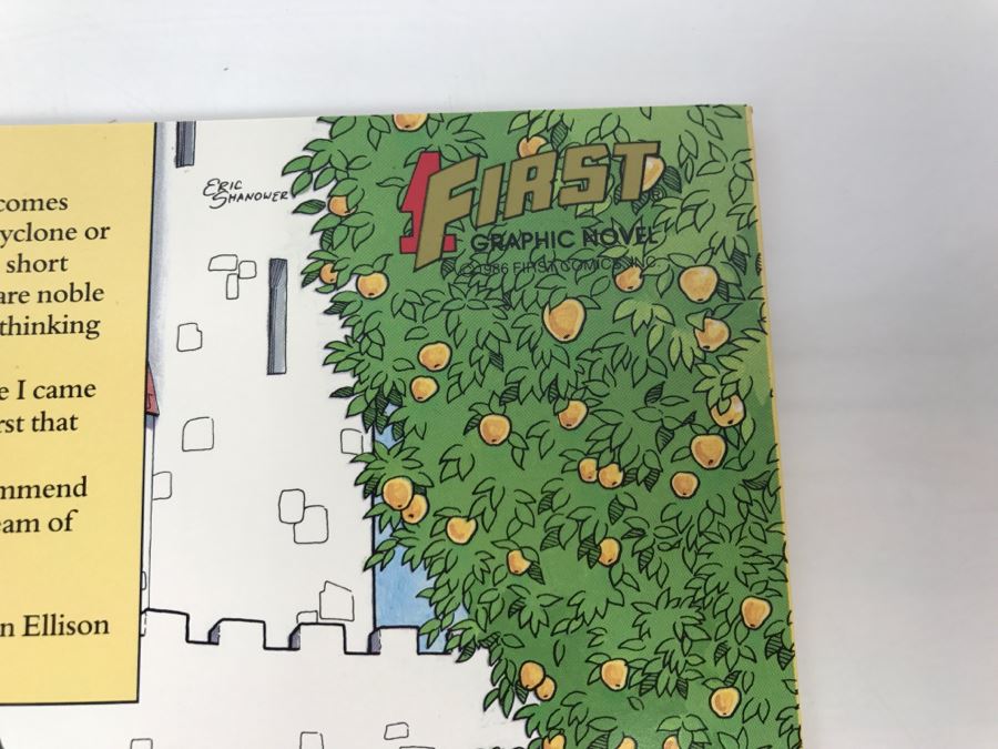 Signed First Printing Graphic Novel The Enchanted Apples Of Oz By Eric Shanower Based On Stories By L. Frank Baum [Photo 5]