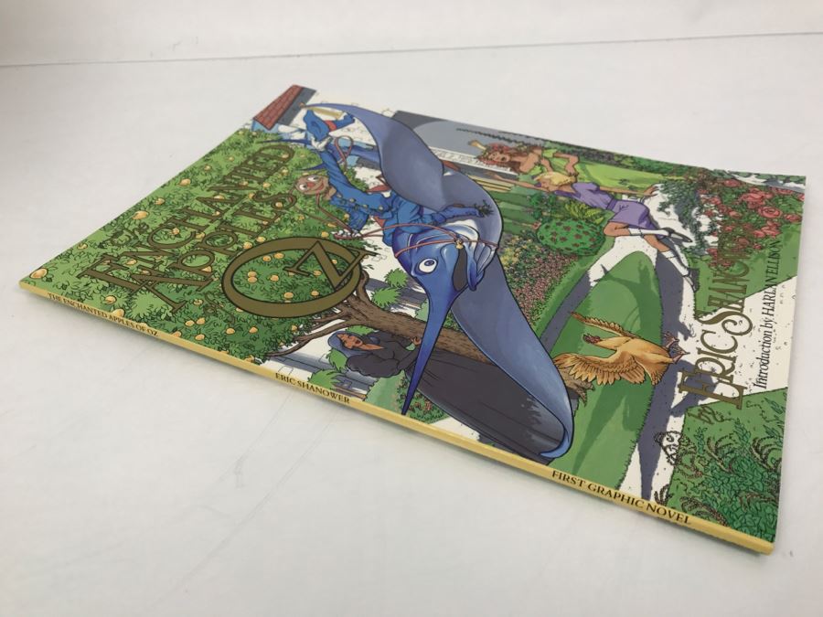 Signed First Printing Graphic Novel The Enchanted Apples Of Oz By Eric Shanower Based On Stories By L. Frank Baum [Photo 3]