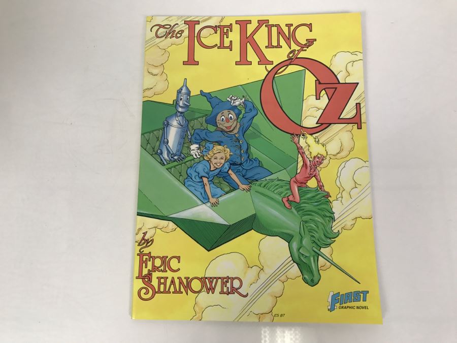 Signed First Printing Graphic Novel The Ice King Of Oz By Eric Shanower Based On Stories By L. Frank Baum [Photo 2]