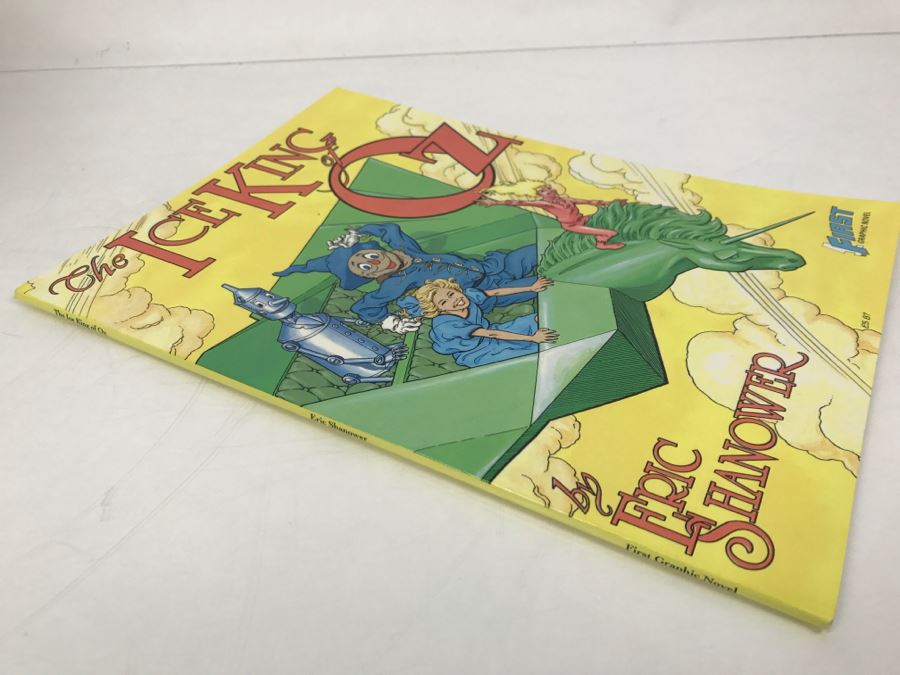 Signed First Printing Graphic Novel The Ice King Of Oz By Eric Shanower Based On Stories By L. Frank Baum [Photo 4]