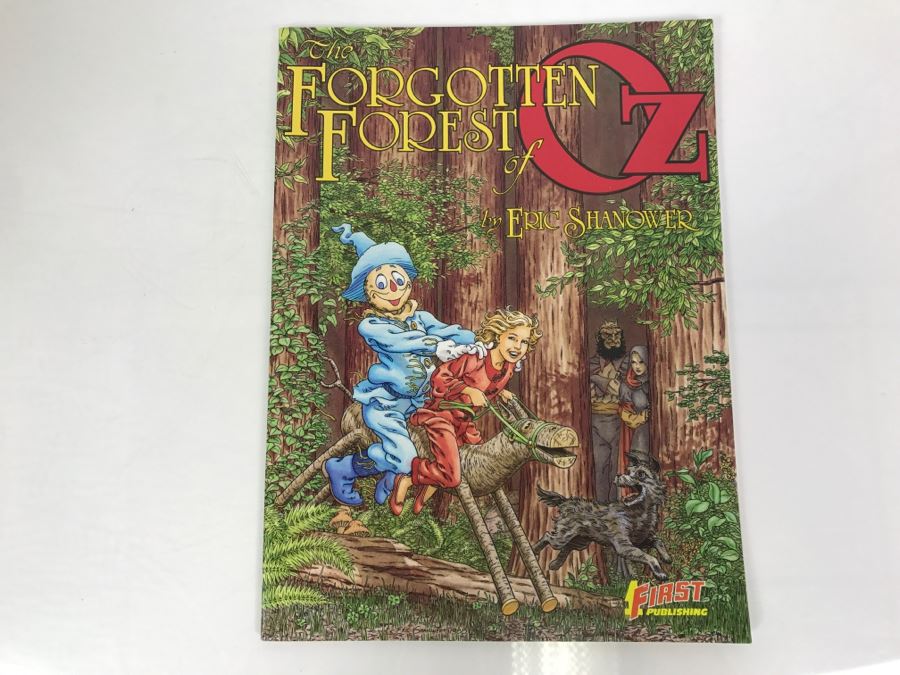 Signed First Printing Graphic Novel The Forgotten Forest Of Oz By Eric Shanower Based On Stories By L. Frank Baum [Photo 2]