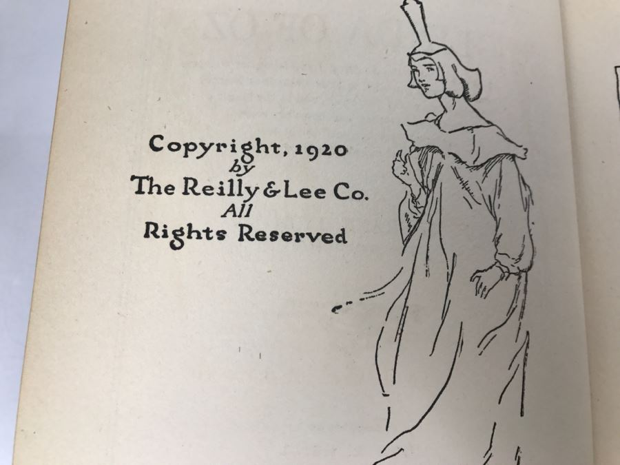 Vintage Hardcover Book Glinda Of Oz By L. Frank Baum The Reilly & Lee Co [Photo 12]