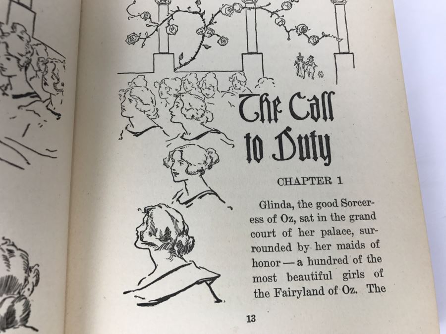 Vintage Hardcover Book Glinda Of Oz By L. Frank Baum The Reilly & Lee Co [Photo 17]