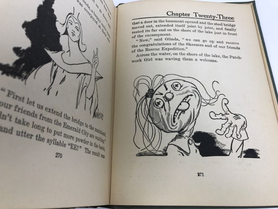 Vintage Hardcover Book Glinda Of Oz By L. Frank Baum The Reilly & Lee Co [Photo 18]