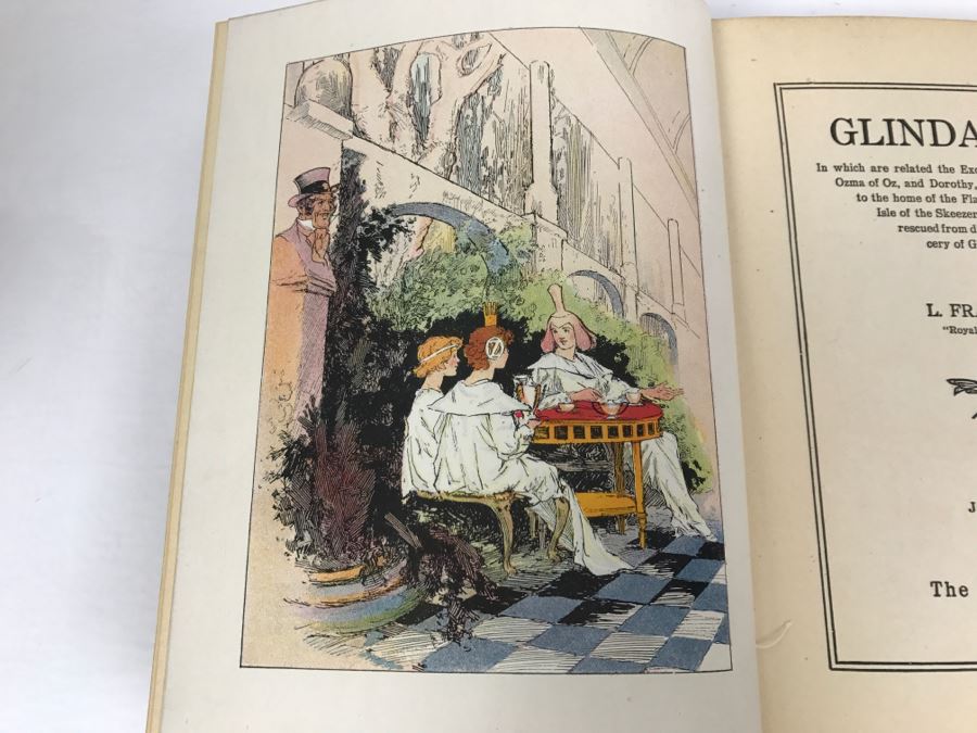 Vintage Hardcover Book Glinda Of Oz By L. Frank Baum The Reilly & Lee Co [Photo 9]