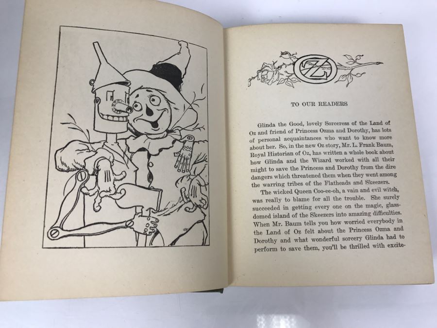 Vintage Hardcover Book Glinda Of Oz By L. Frank Baum The Reilly & Lee Co [Photo 13]