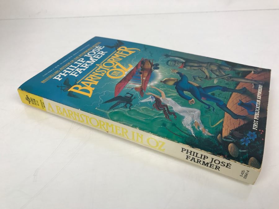 Signed Paperback Book A Barnstormer In OZ By Philip Jose Farmer [Photo 4]