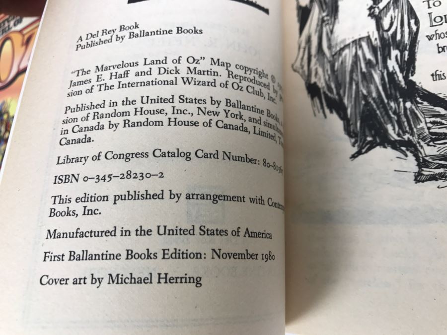 Pair Of L. Frank Baum Paperback Books: The Patchwork Girl Of Oz And Tik-Tok Of Oz [Photo 4]