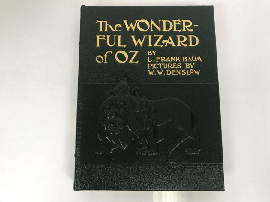 Easton Press Hardcover Book The Wonderful Wizard Of Oz By L. Frank Baum Pictures By W.W. Denslow [Photo 1]