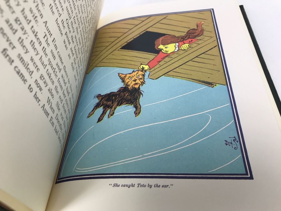 Easton Press Hardcover Book The Wonderful Wizard Of Oz By L. Frank Baum Pictures By W.W. Denslow [Photo 14]