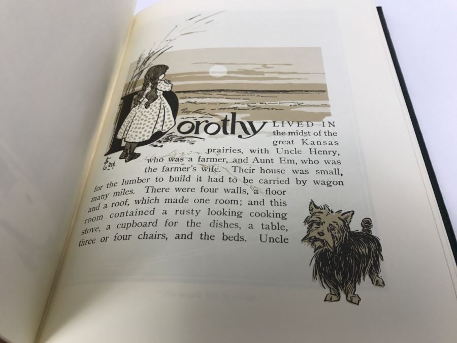 Easton Press Hardcover Book The Wonderful Wizard Of Oz By L. Frank Baum Pictures By W.W. Denslow [Photo 13]