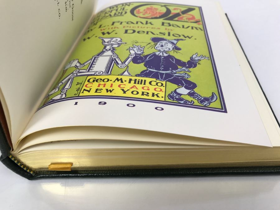 Easton Press Hardcover Book The Wonderful Wizard Of Oz By L. Frank Baum Pictures By W.W. Denslow [Photo 8]