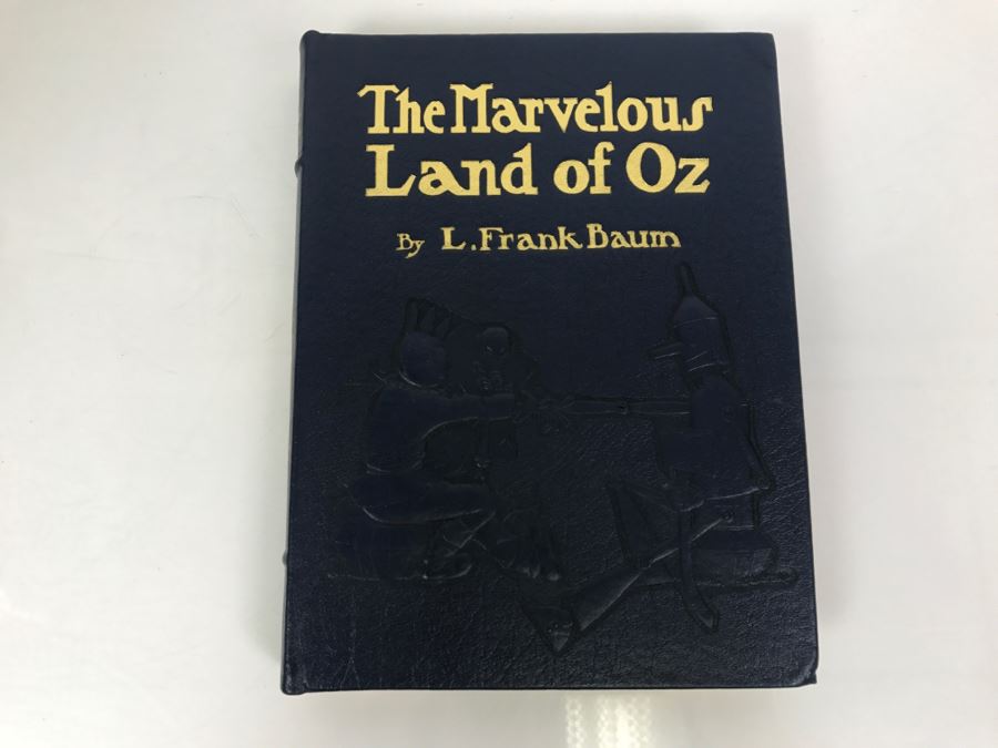 Easton Press Hardcover Book The Marvelous Land Of Oz By L. Frank Baum [Photo 1]