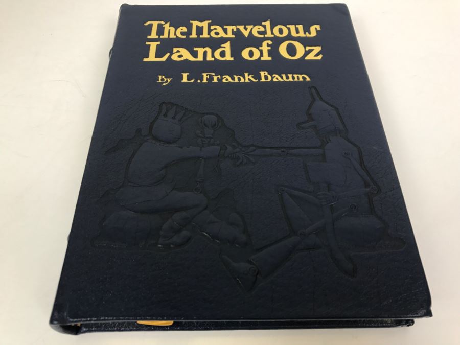 Easton Press Hardcover Book The Marvelous Land Of Oz By L. Frank Baum [Photo 3]