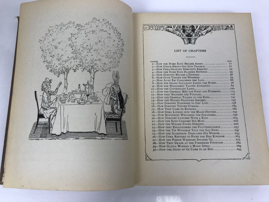 Vintage Hardcover Book The Emerald City Of Oz By L. Frank Baum The Reilly & Lee Co. [Photo 11]