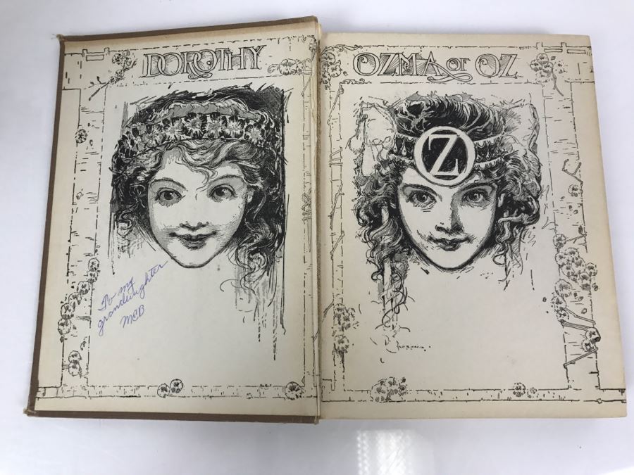 Vintage Hardcover Book The Emerald City Of Oz By L. Frank Baum The Reilly & Lee Co. [Photo 4]