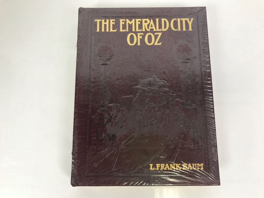 Sealed Easton Press Hardcover Book The Emerald City Of Oz By L. Frank Baum [Photo 1]