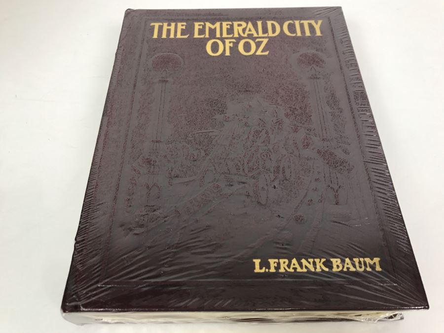 Sealed Easton Press Hardcover Book The Emerald City Of Oz By L. Frank Baum [Photo 2]