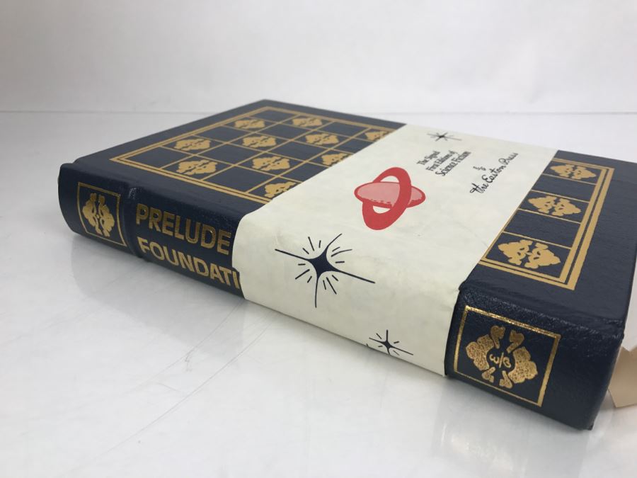 Signed First Edition Easton Press Hardcover Prelude To Foundation By Isaac Asimov [Photo 5]
