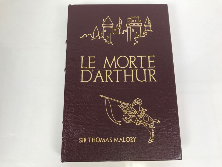 Easton Press Hardcover Book Le Morte D'Arthur By Sir Thomas Malory [Photo 1]