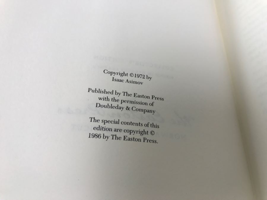 Easton Press Hardcover Book The Gods Themselves By Isaac Asimov [Photo 13]