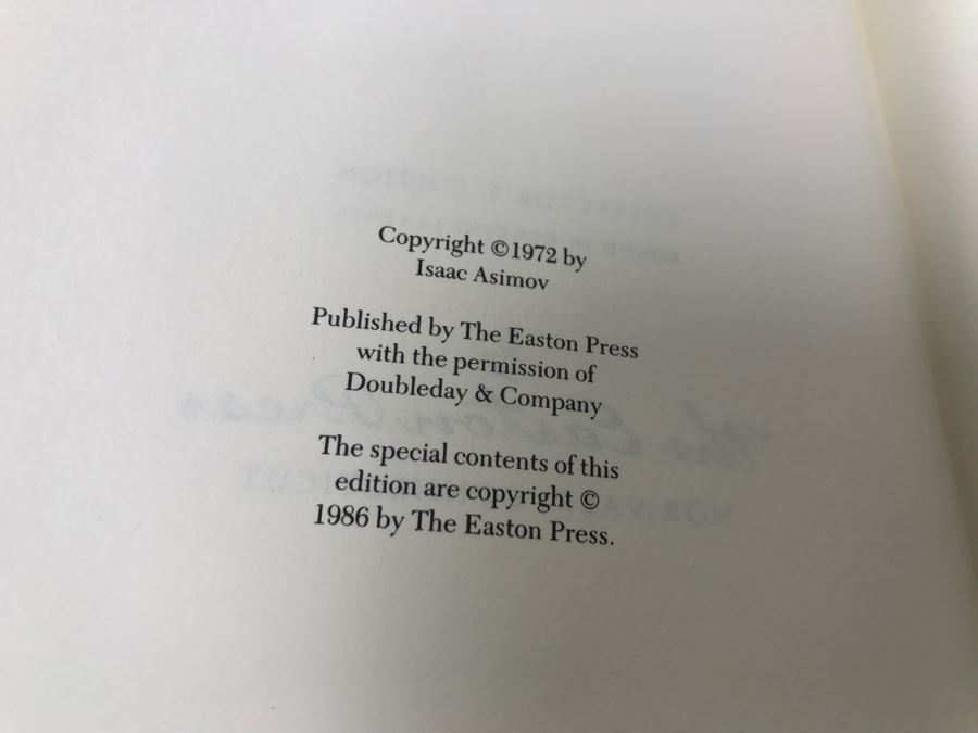 Easton Press Hardcover Book The Gods Themselves By Isaac Asimov [Photo 12]