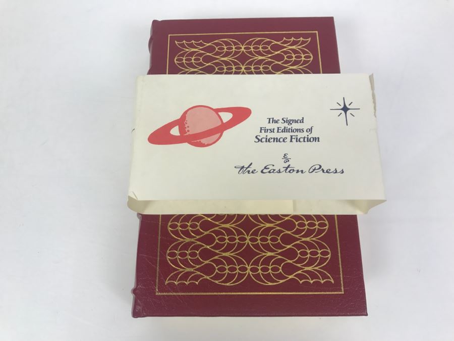 Signed First Edition Easton Press Hardcover Book Dragonsdawn By Anne McCaffrey [Photo 2]