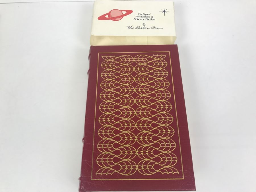 Signed First Edition Easton Press Hardcover Book Dragonsdawn By Anne McCaffrey [Photo 3]