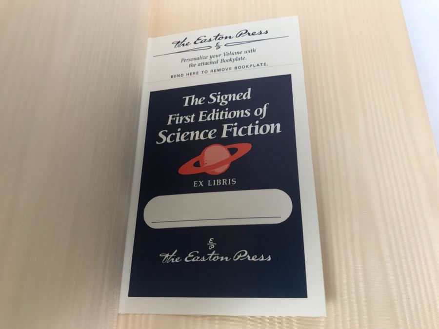 Signed First Edition Easton Press Hardcover Book Heavy Time By C.J. Cherryh [Photo 8]