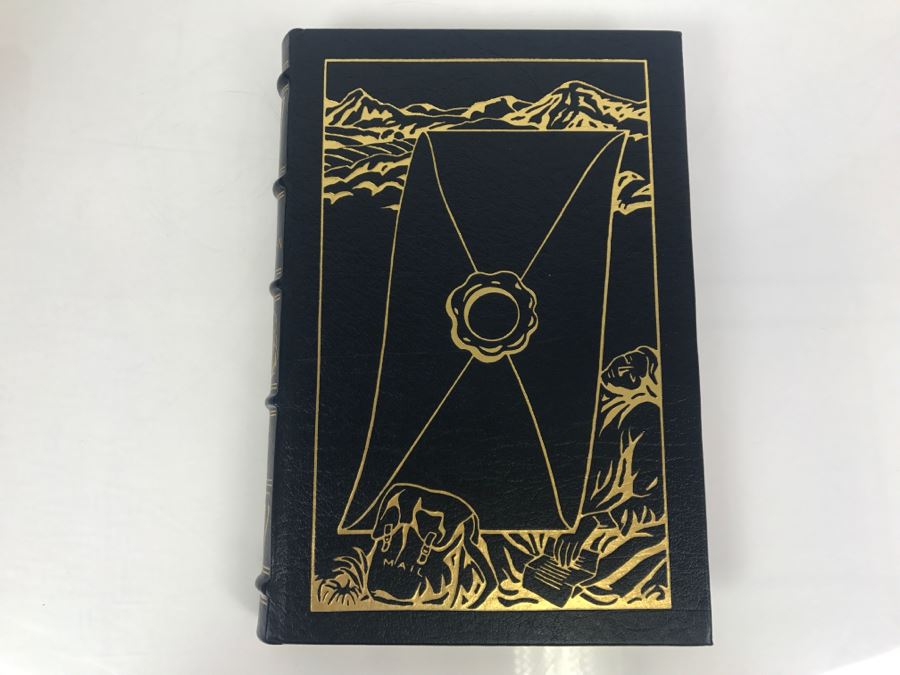 Signed Easton Press Hardcover Book The Postman By David Brin Masterpieces Of Science Fiction [Photo 2]