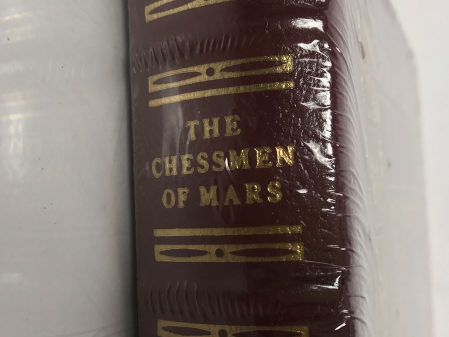 Sealed Easton Press Hardcover Book The Chessmen Of Mars By Edgar Rice Burroughs [Photo 3]