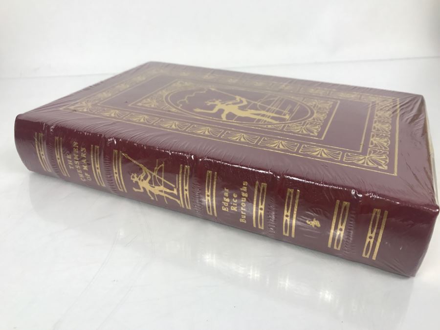 Sealed Easton Press Hardcover Book The Chessmen Of Mars By Edgar Rice Burroughs [Photo 2]