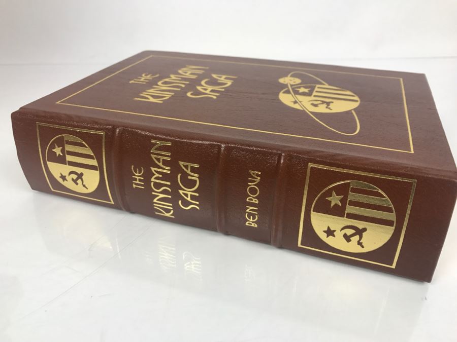 Signed Easton Press Hardcover Book The Kinsman Saga By Ben Bova [Photo 3]