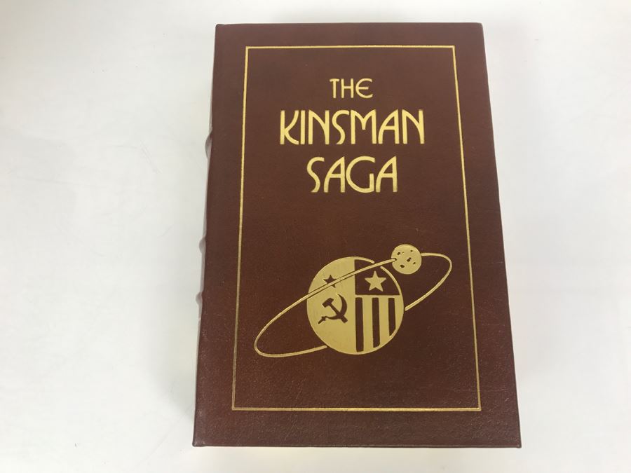 Signed Easton Press Hardcover Book The Kinsman Saga By Ben Bova [Photo 2]