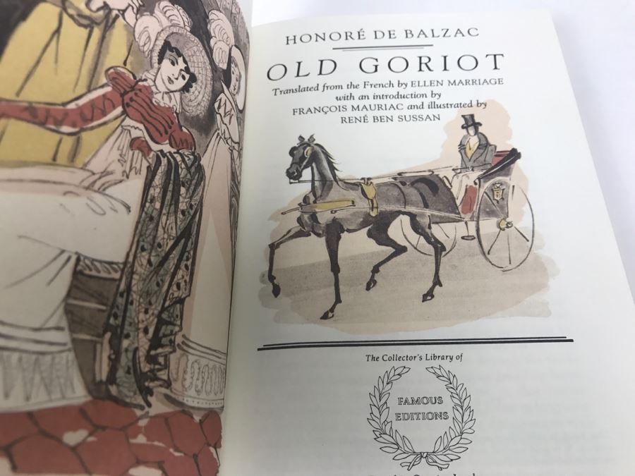 Easton Press Hardcover Book Old Goriot By Honore De Balzac [Photo 2]