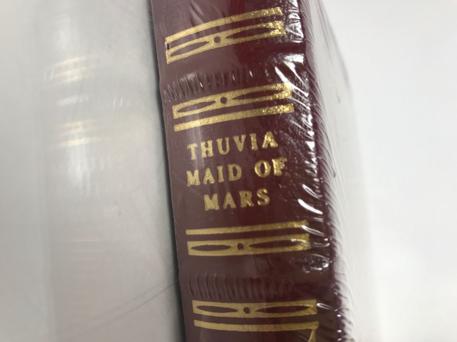 Sealed Easton Press Hardcover Book Thuvia Maid Of Mars By Edgar Rice Burroughs [Photo 3]