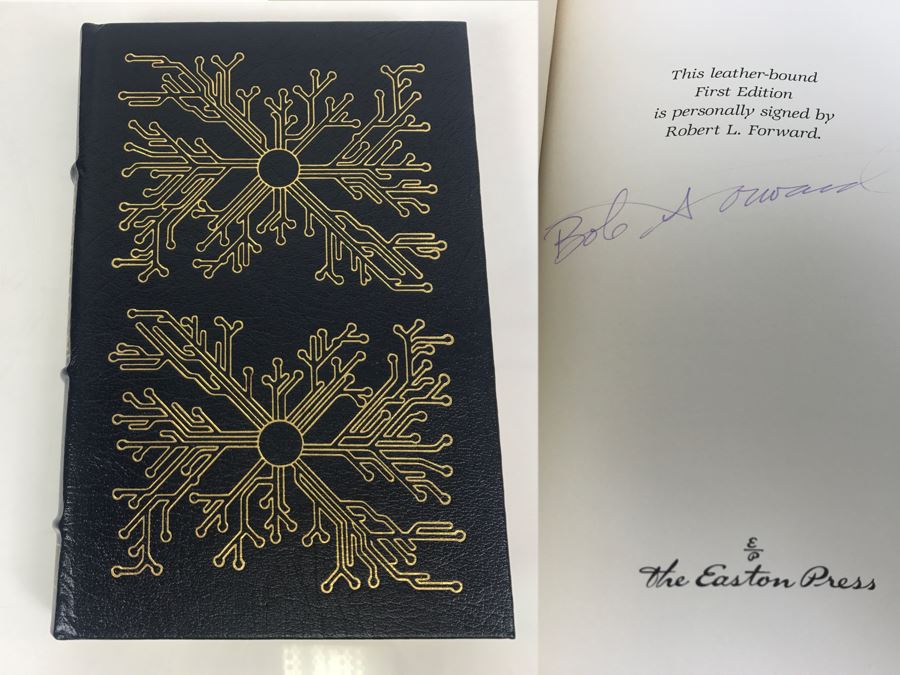 Signed First Edition Easton Press Hardcover Book Martian Rainbow By Robert L. Forward [Photo 1]