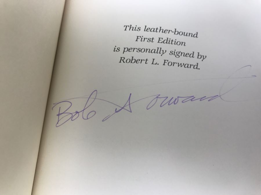 Signed First Edition Easton Press Hardcover Book Martian Rainbow By Robert L. Forward [Photo 9]