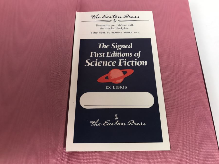 Signed First Edition Easton Press Hardcover Book Borders Of Infinity By Lois McMaster Bujold [Photo 6]