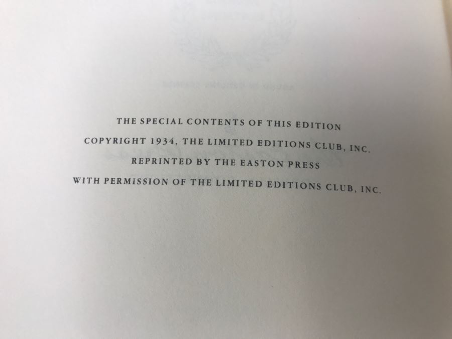 Easton Press Hardcover Book Erewhon By Samuel Butler [Photo 5]