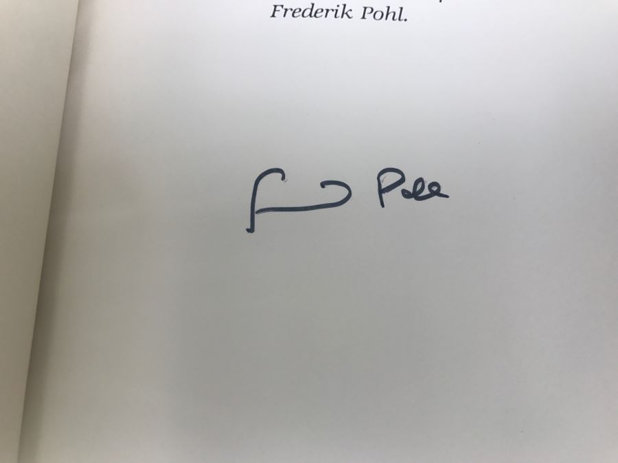 Signed First Edition Easton Press Hardcover Book The Gateway Trip By Frederik Pohl [Photo 10]