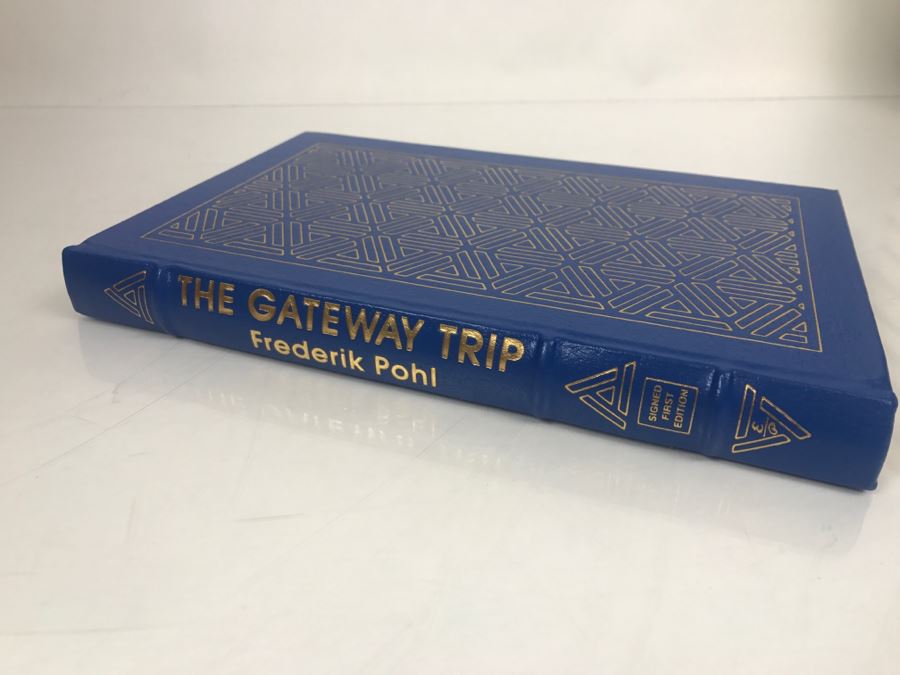 Signed First Edition Easton Press Hardcover Book The Gateway Trip By Frederik Pohl [Photo 5]