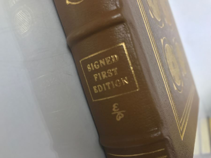 Signed First Edition Easton Press Hardcover Book The Day The Martians Came By Frederik Pohl [Photo 4]