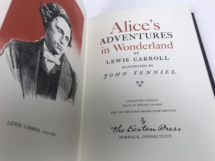 Alice's Adventures in hotsell Wonderland (Collector's Edition) (The 100 Greatest Books Ever Written) by Lewis Carroll