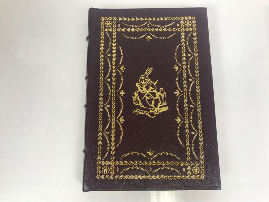 Easton Press Hardcover Book Alice's Adventures In Wonderland By Lewis Carroll [Photo 1]